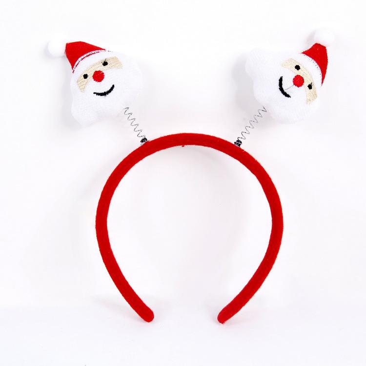 Christmas Antler Headband with Bells for Adults & Children – Festive Holiday Party Accessory