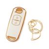 Futwod Mazda CX-3 CX-5 CX-8 Key Cover, Key Holder, Axela, Demio, Atenza, Verisa, Axela