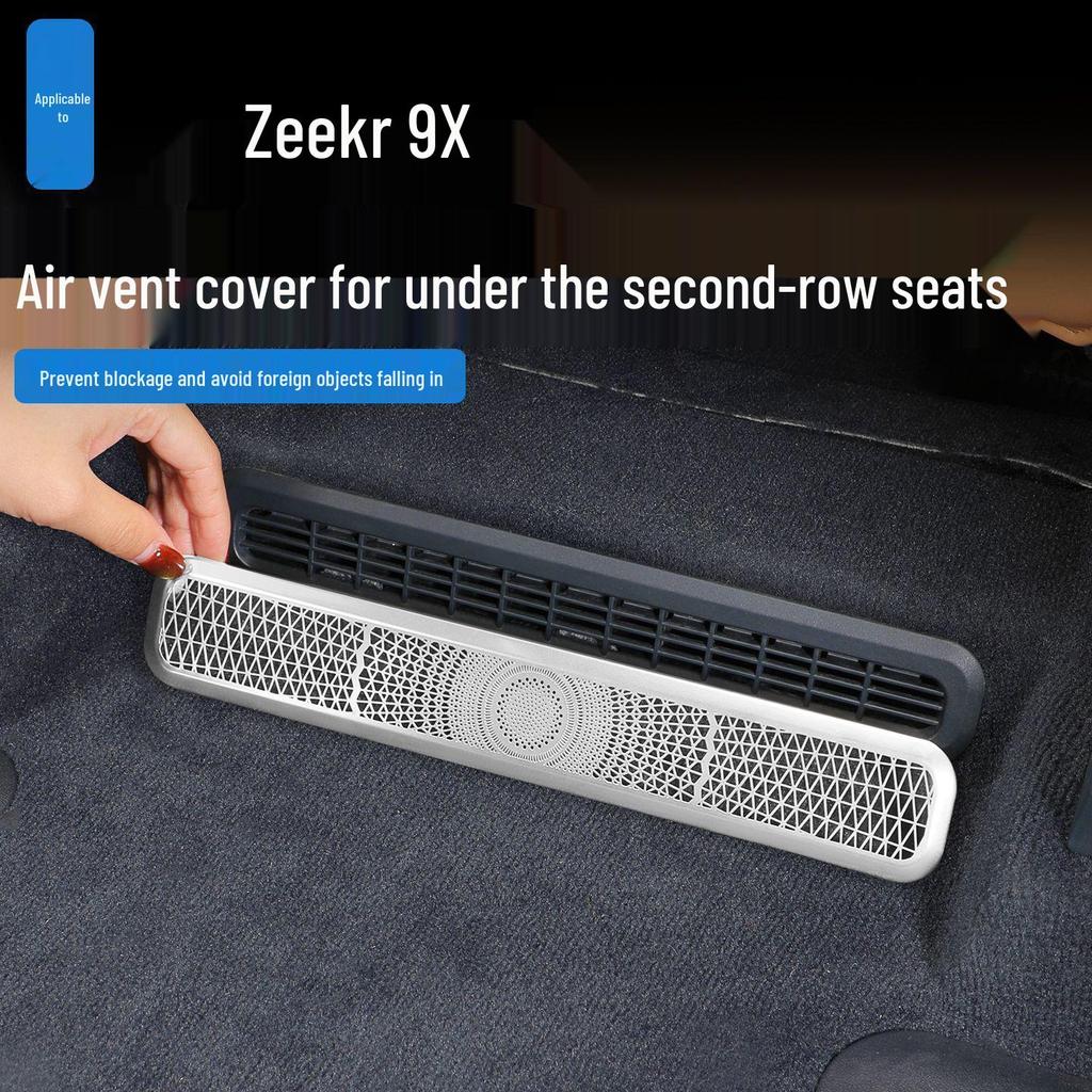 Zeekr 9X Seat Air Vent Anti-Clog & Anti-Dust Cover - Decorative Accessory