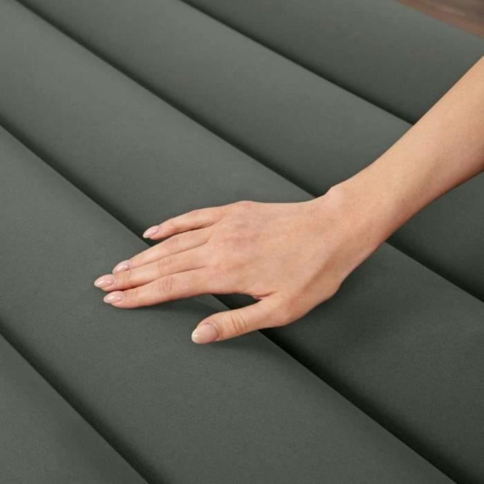 Matelas pneumatique - BESTWAY - 2 places - Noir - 203x152x30 cm - Gonfleur automatique