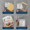 Socket Protective Cover Outdoor Waterproof Electrical Box Electric Plug Cover Bathroom Wall Switch Protection Cover
