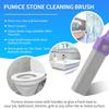 15PCS Toilet Cleaner Stone Pumice Stone Cleaning Stick Bathroom Cleaning Brush Cleaning Stone with Long Handle Washing Tools