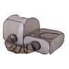 Breathable, Washable, Foldable Cat Bed & Pet Tunnel for Maternity Room