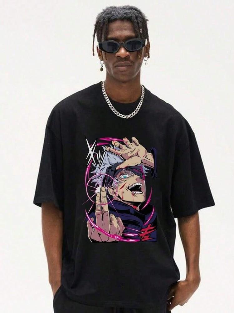 Battle Gojo Handsome Friendship  Anime Unisex Unisex T-Shirt S