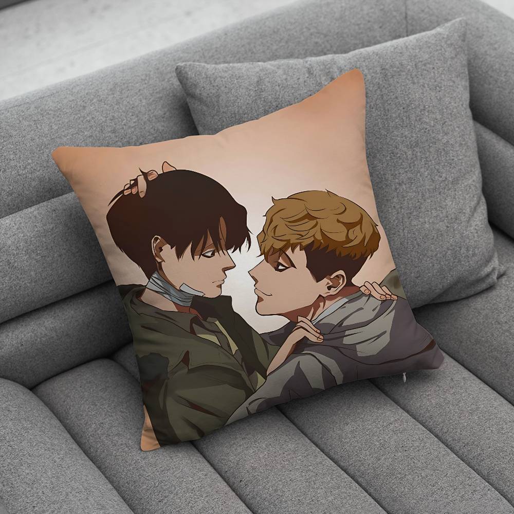 Killing Stalking  Pillow Case Pillowcase Home Sofa Cushions Car Cushions Pillowcover Office Pillowshell Pillow