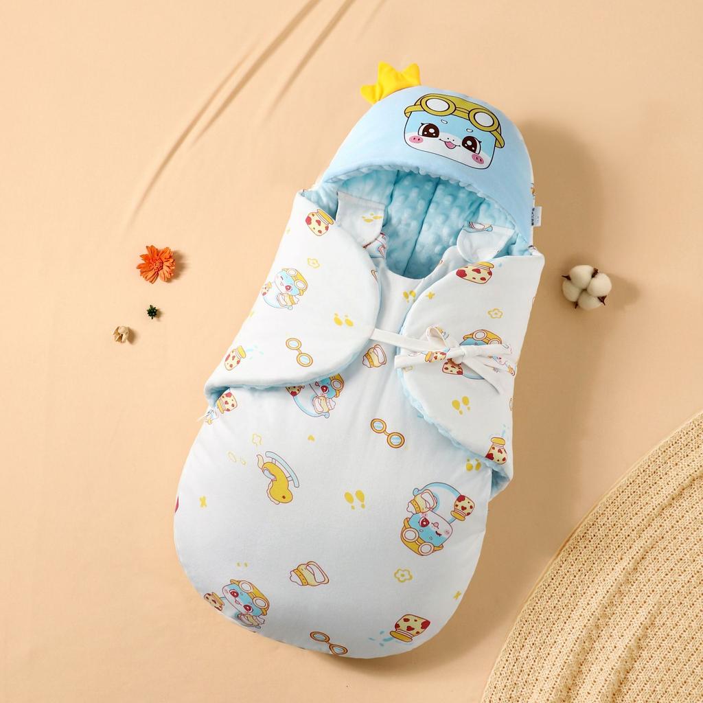Baby Blanket, Cotton Newborn Comforter, Spring Thickening, Baby Delivery Room Package, Newborn Swaddling Anti-Kick Sleeping Bag
