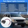 No.645-133 Turn Signal Socket Pigtail Connector Wire Harness for Ford F-150 2004-2014 Turn Signal Lights Connector 2 Pcs Replaces