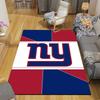 Giants Flannel Printed Carpet, Home Sofa Decoration for Living Room & Bedroom, Non‑Slip Play Flannel Floor Mat for Game Room