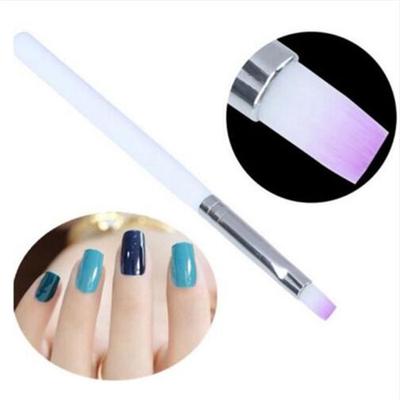 1Pcs DIY Purple Gel Polish Painting Nail Art Sculpture Pen Nail Brush Professional Nail Tool