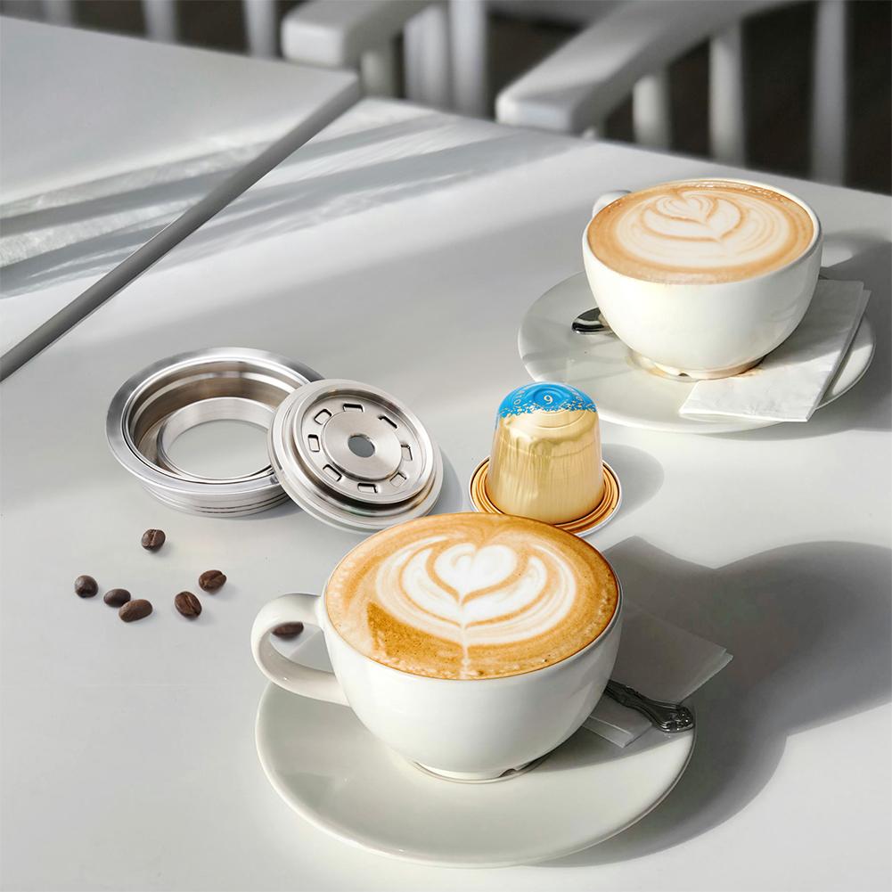 For Vertuo Pop Coffee Adapter for Nespresso Original Pod 40/ 80/150ML Reusable Converts Barista Accessories for Coffee Making
