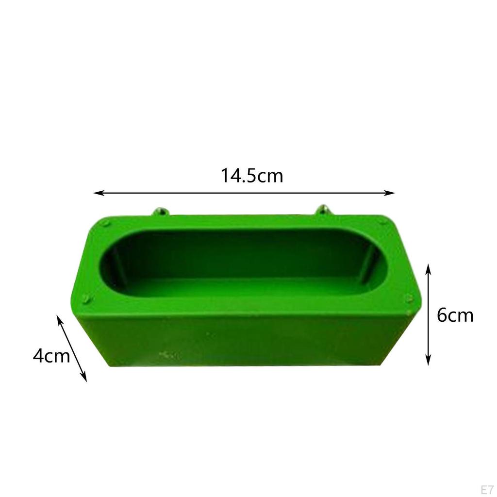 Dish Cups Parrot , for Parakeet African Greys Cockatiels Lovebird Budgie Chinchilla