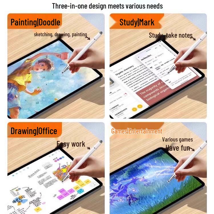 Universal Magnetic Touchscreen Stylus for Phones & Tablets