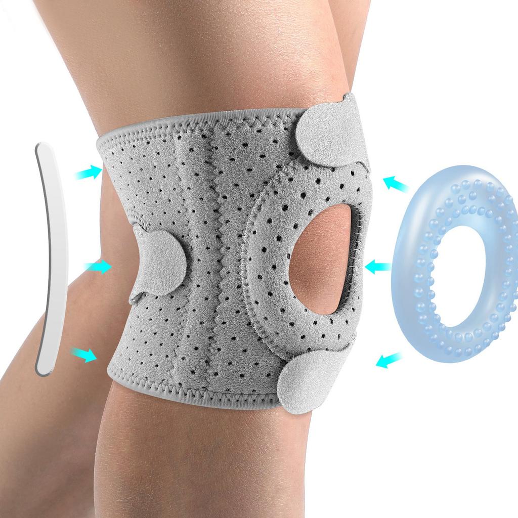 3D Silikonové chrániče kolen a vazy Fixují koleno Sport, Fitness, Běh, Chrániče kolen, Prodyšné