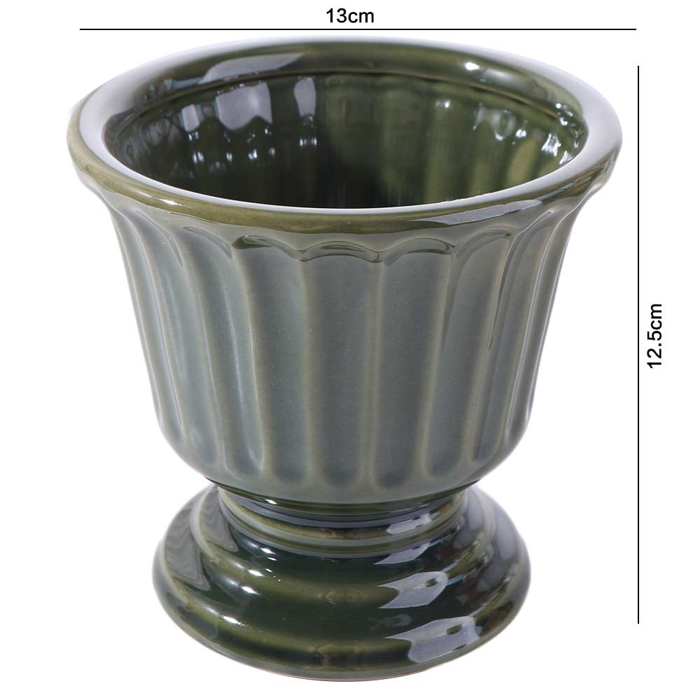 Roman Column Plant Flower Pot Vintage Style Flower Arrangement Utensils  Desktop Decor