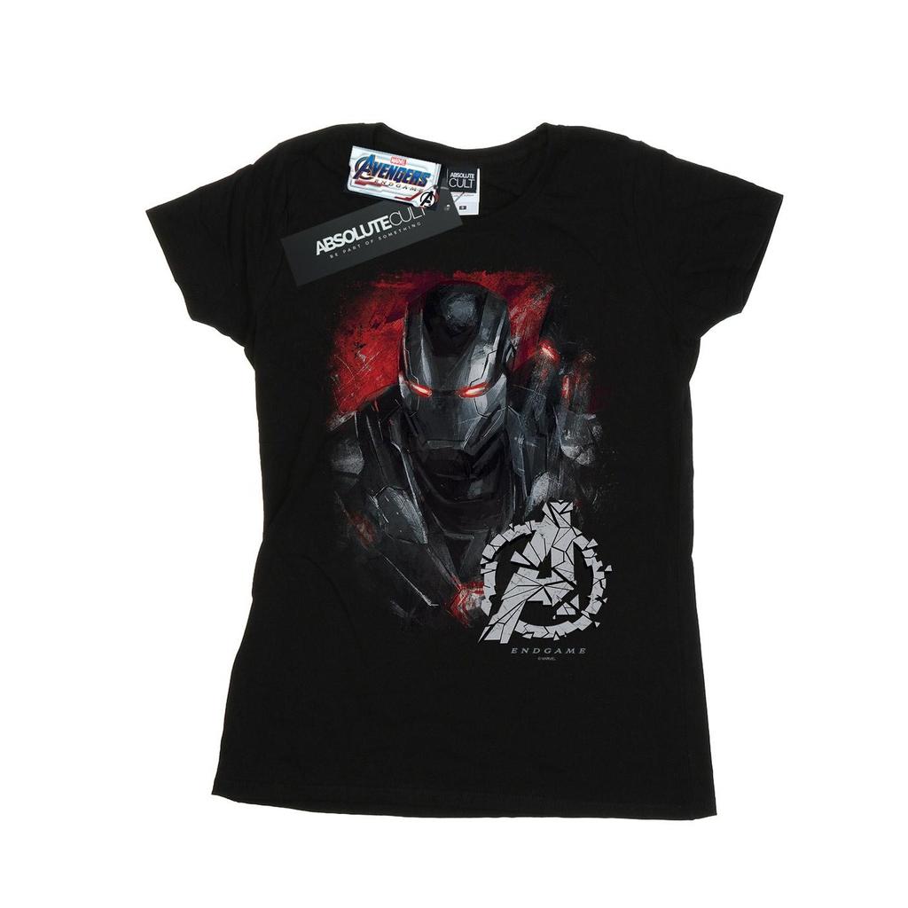 Marvel Womens/Ladies Avengers Endgame War Machine Brushed Cotton T-Shirt
