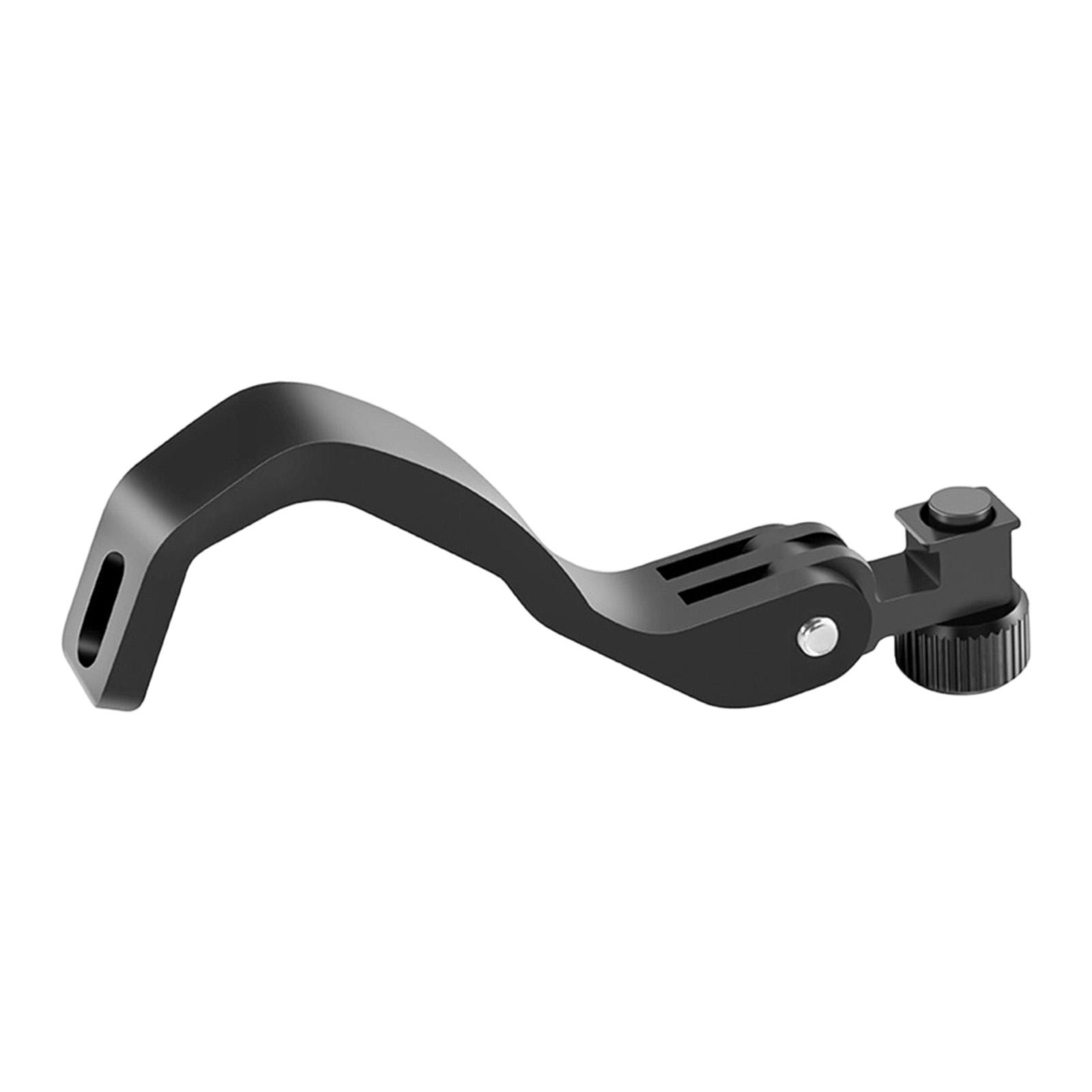 Bike Front Light Extender Holder Mount Bracket Aluminum Alloy Headlight Rack Stand for Folding Bike Road Cycling Accessory With Adapter