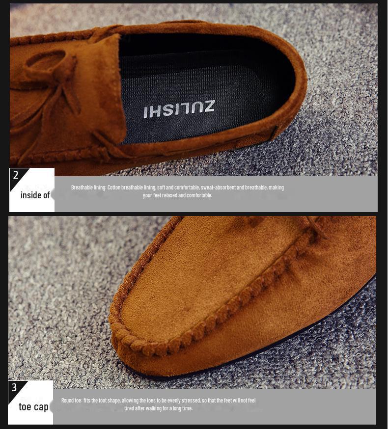 Herrskor 2024 Frostat Andningsbart Slip-On Casual - Koreansk Stil