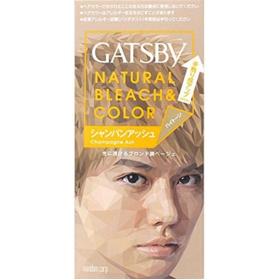 

Gatsby Natural Bleach Color Champagne Ash 1 agent agents 70ml [Mandom] (Quasi-drug) 35g/2