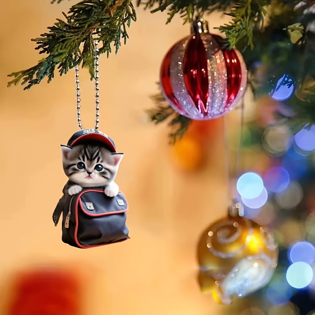 Car Decoration Car Hanging Doll Cat Car Pendant Super Cute