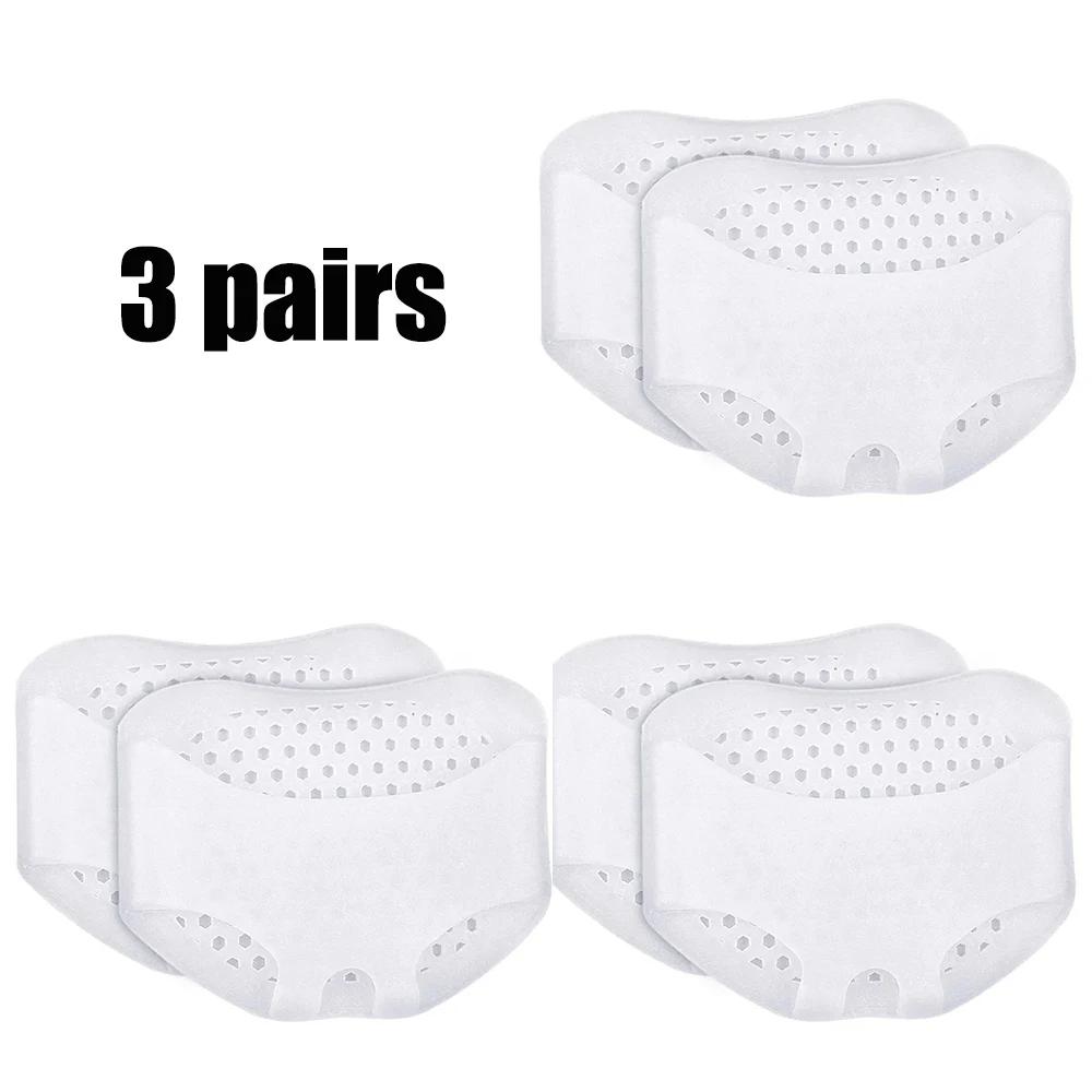 2-8Pcs Ilicone Metatarsal Pads Toe Separator Pain Relief Foot Pads Orthotics Foot Massage Insoles Forefoot Socks Foot Care Tool