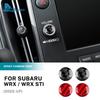 Adesivo in Vera Fibra di Carbonio Per Subaru WRX/ WRX STI 2022 2023 2024 Schermo Controllo Centrale Manopola Volume RHD LHD Accessori Decorazione