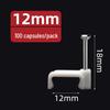 U-Shaped Steel Nail Cable Clips (4-50mm) for Telephone/Network Wires
