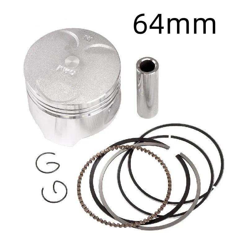 64mm 64.25mm 64.5mm 400cc Motorcycle Engine Piston Ring Kit STD +25 +50 +0.25 +0.5  For Honda KWO Steed 400 BROS 400 Steed400