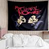 My Chemical Romance Tapestry for Bedroom Aesthetic Classroom Tapestries Wall Hanging for Living Room Dorm Office,Ideal Creative Gift