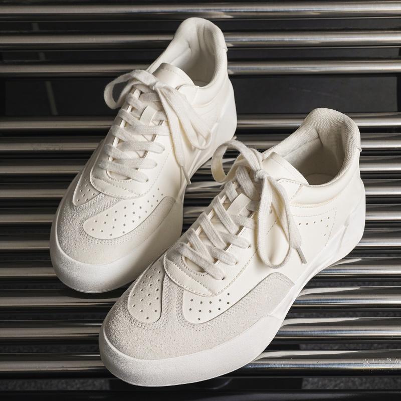 Fashion PU Leather Mens Sneakers Stylish Trend Casual Shoes Leisure Walk Male Tenis Masculino Personality Skateboard Footwear Trainers