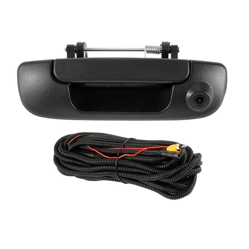 

High Quality Tail Door Trunk Handle With Reversing Wide-angle Camera Fit For Dodge Ram 1500 2500 3500 2002-2008 Car Accessories чёрный