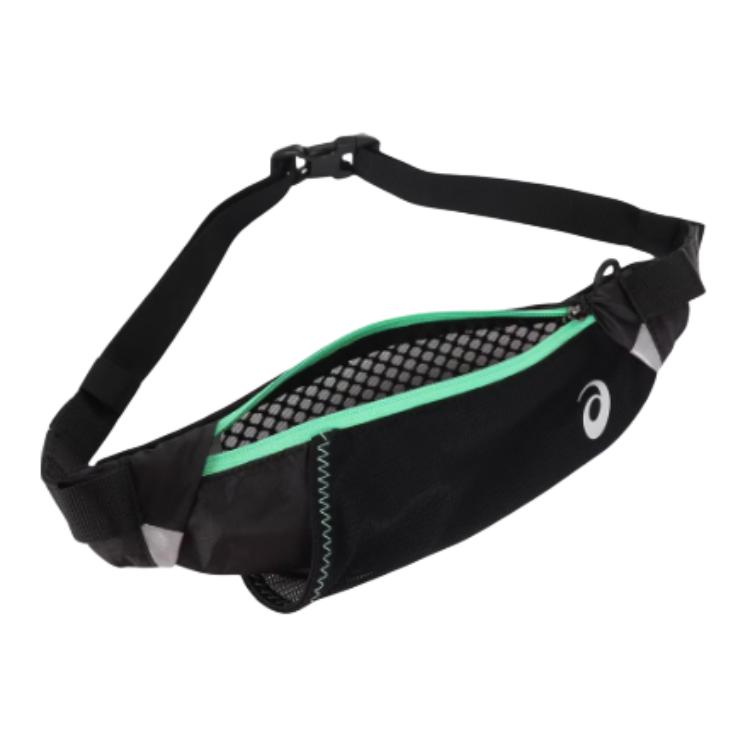 ASICS Polyester Fanny Pack Regular Men's Black Asics 3013A860-005