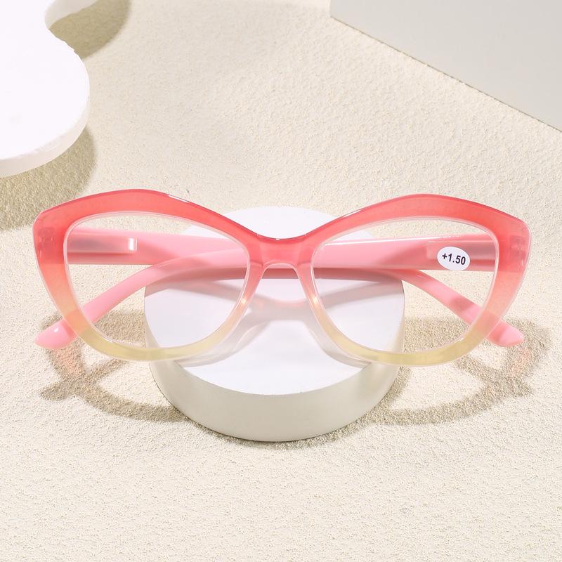 Trendige HD Lesebrille für Senioren, Europäischer & Amerikanischer Stil, Einzigartiger Schmetterlingsrahmen