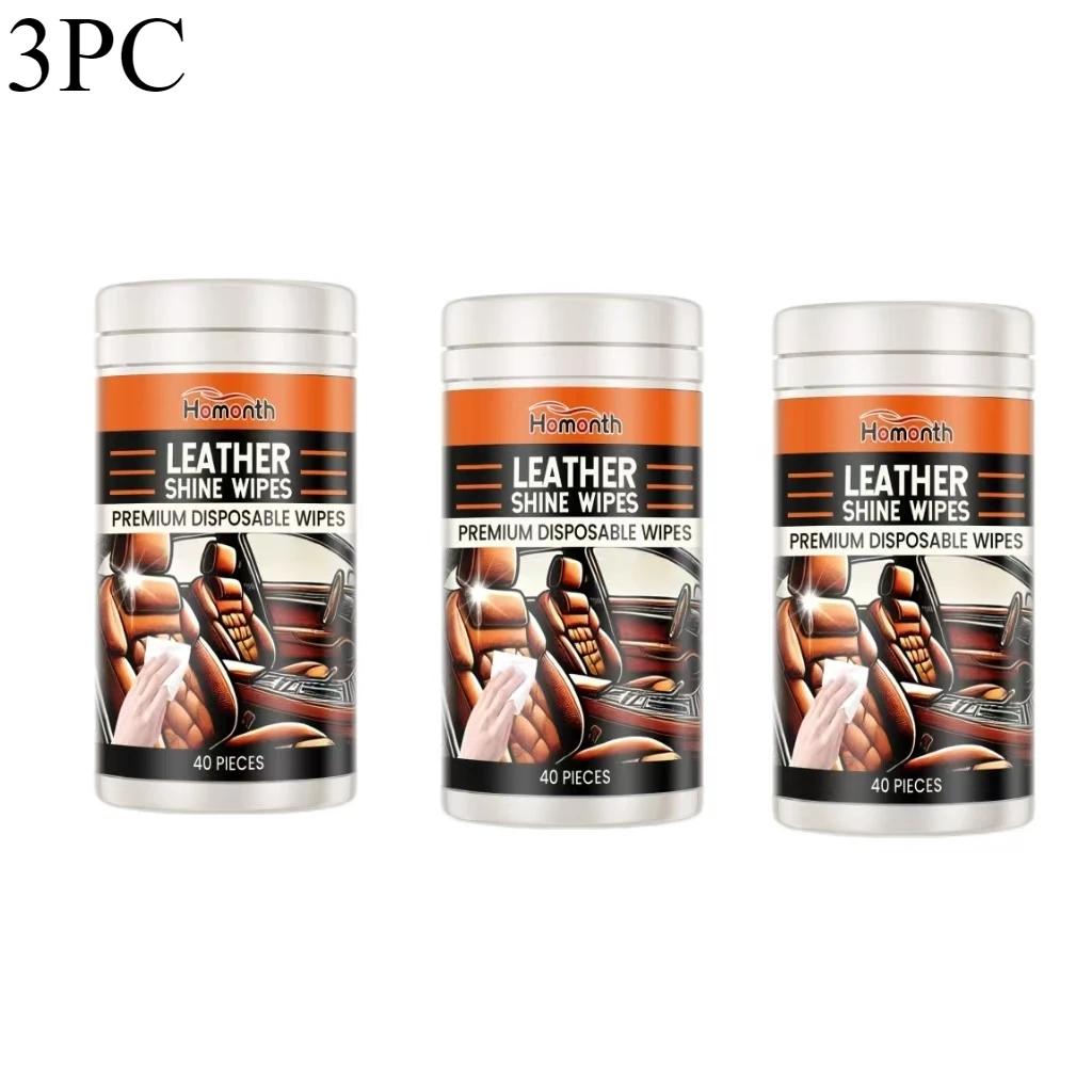 Empfehlen Sie Reinigungstücher für Autoleder zur Fleckenentfernung, Reinigung von Ledersitzen im Innenbereich, glänzende Reinigung und nicht korrodierend