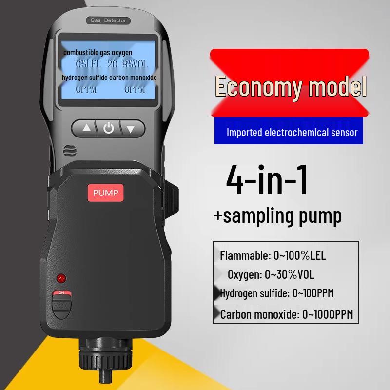 Aidekes ADKS-4 Explosion-Proof Four-in-One Portable Gas Detector for Toxic and Harmful Gases