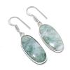 Natural Tree Agate Gemstone 925 Sterling Silver Jewelry Earring 1.81" AEE-11107