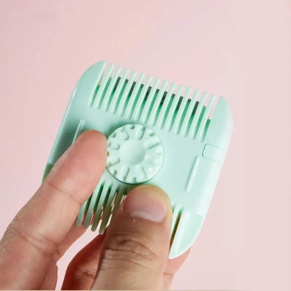 2 In 1 Hair Trimmer Tool Adjustable Blades Bangs Trimmer Hair Clipper Comb  Hairstyling Supplies