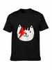 Bowie Cat Aladdin Sane Face Design TShirt Men Unisex Women Rock Star