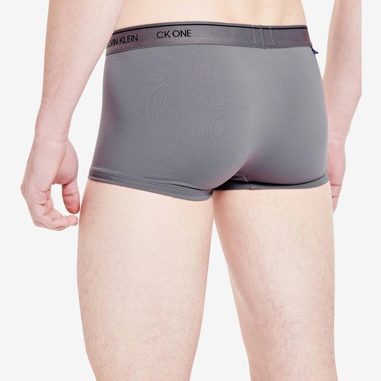 Calvin Klein Logo Print Boxer Briefs Men Underwear Gray NB2225-5GS