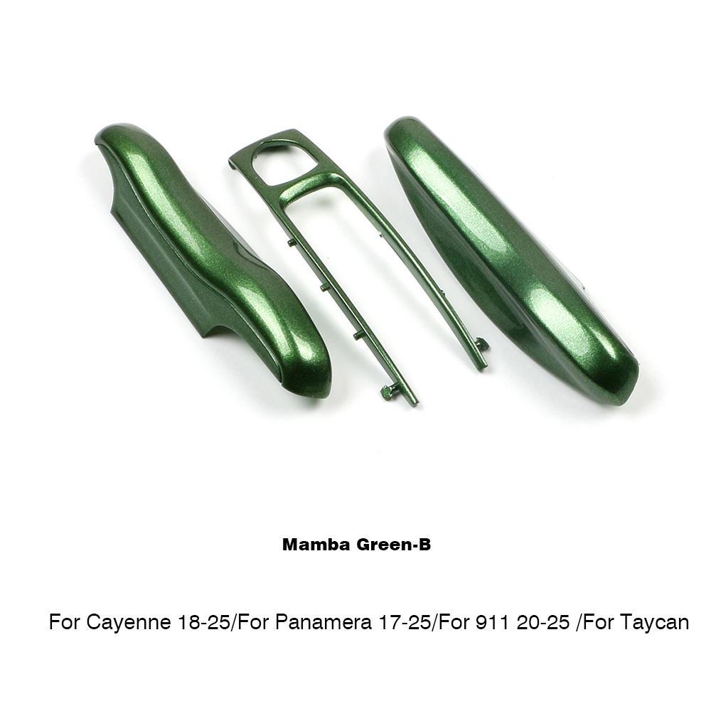 For Porsche Panamera Cayenne Macan 718 Cayman Boxster 911 Taycan Car 92 Personalized Key Case Protective Shell Remote Fob Cover