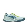 Asics Damen Gel Resolution 9 Soothing Sea Gris Blue 1042A208-400