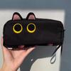 Cute Kitten Double-Layer Pencil Case - Large Capacity Stationery Bag for Students
