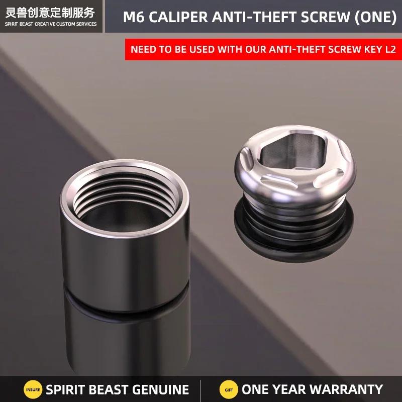 Motorcycle Brake Caliper Screw Universal Bicycle M6 M8 M10 Anti-theft Screw Cover for Brembo Disc Brake Caliper Screw Sleeve