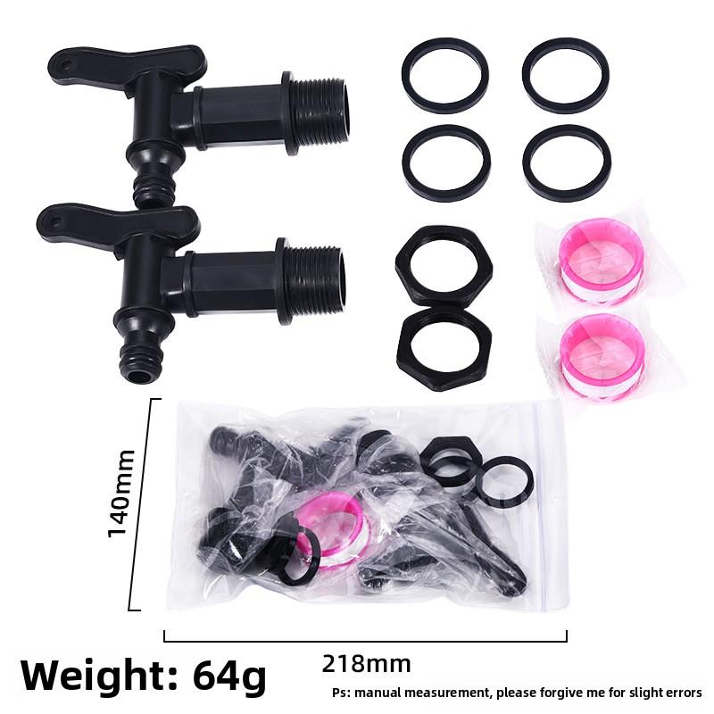 1PC Durable IBC Tank Tap Adapter S60*6 Coarse Thread to ''3/4'' Connector Replacement Valve Garden Home Valve Fitting Faucet