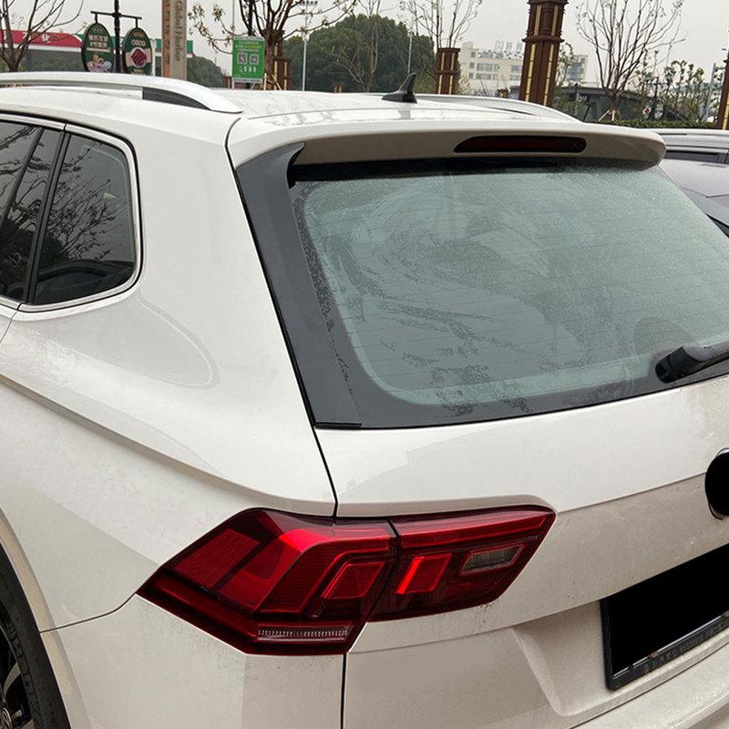 Auto Heckspoiler Splitter Für VW Tiguan MK2 TSI TDI R R-Line Glänzend Heckklappenfenster Heckflügel Bodykit 2017- Tuning
