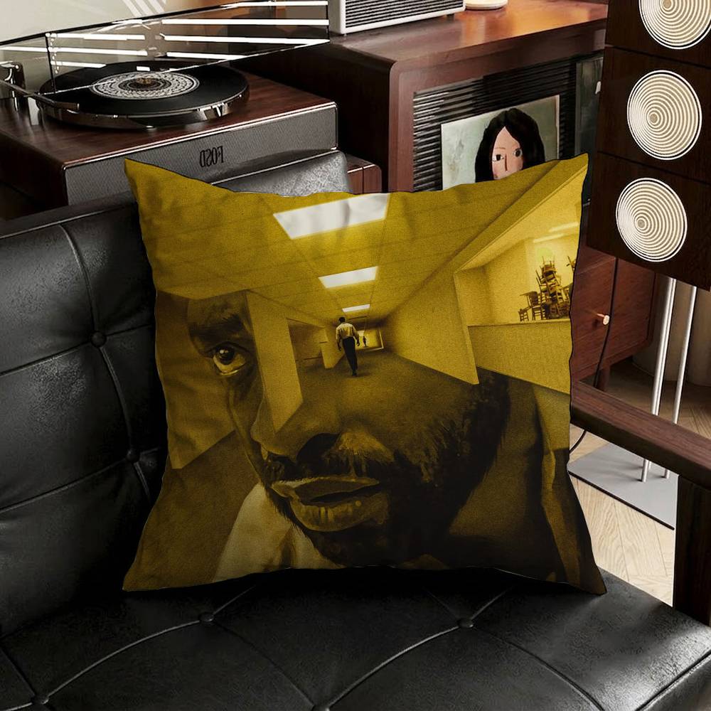 The BBackrooms movie Pillow Case Pillow Case Living Room Sofa Cushion Cover Suitable For Home Bedroom Room Decoration
