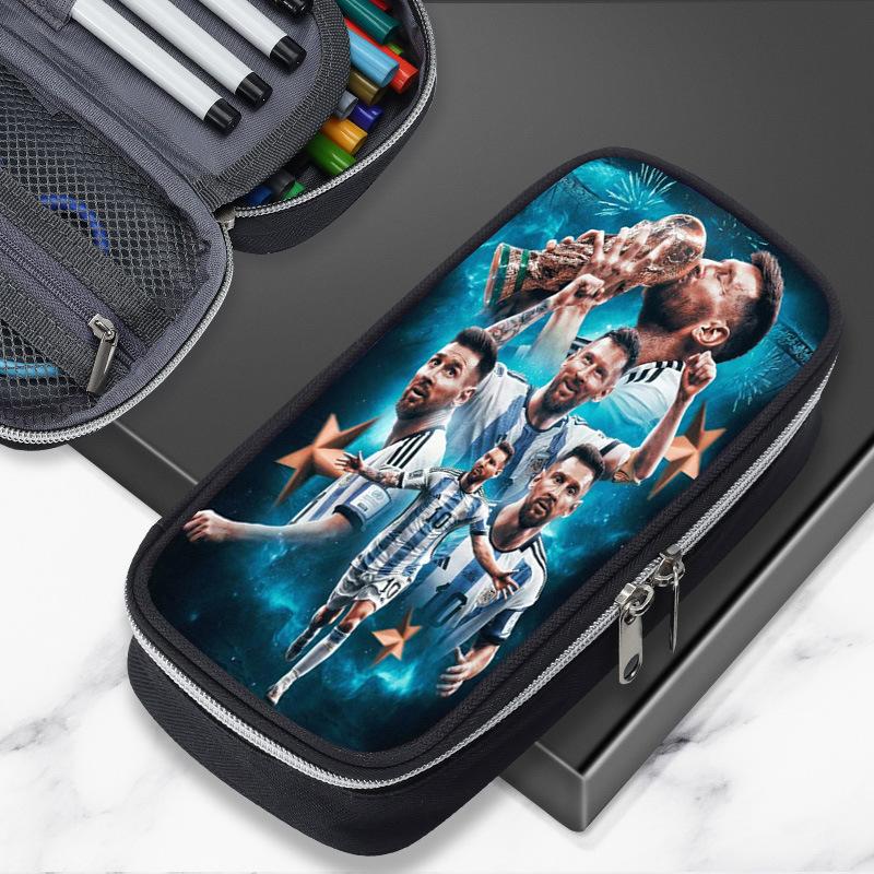 Large Capacity Pencil Case, Multi-Purpose Stationery Pouch for School and Home