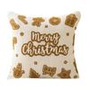 Festival Holiday Pillow Case Christmas Decoration Polyester Materials Easy Caring Decorative Living Room Accent