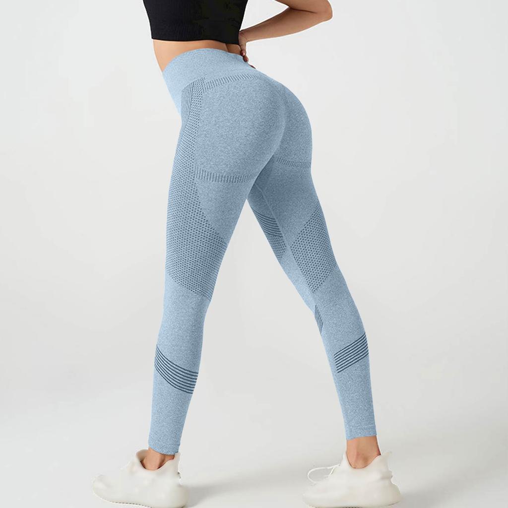 Women's Casual Seamless Hip Lifting Fitness Pants With Tight Fit And High Waist, Seach Hip Yoga Pants