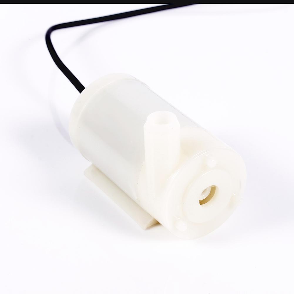 Mini Tauchmotorpumpe Wasserpumpen DC 3-4.5V 100L/H Geräuscharm für Aquarium Horizontal
