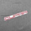 3D Car Rear Trunk Words Letters Logo Badge Emblem Decals Sticker  Accessories